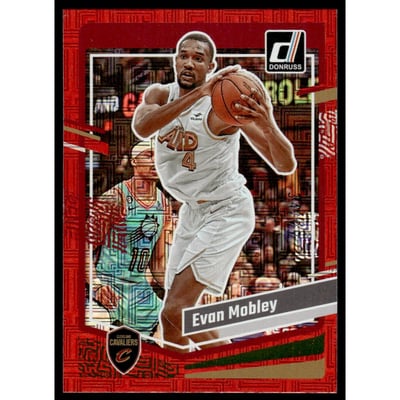 2023-24 Donruss Choice Red #195 Evan Mobley
