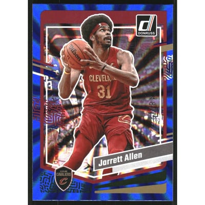 2023-24 Donruss Holo Blue Laser #186 Jarrett Allen