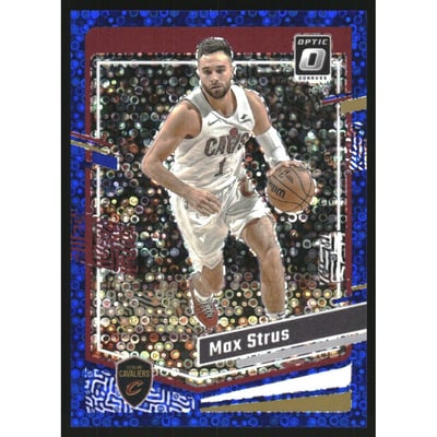 2023-24 Donruss Optic Fast Break Blue #38 Max Strus