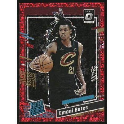 2023-24 Donruss Optic Fast Break Red #241 Emoni Bates RR