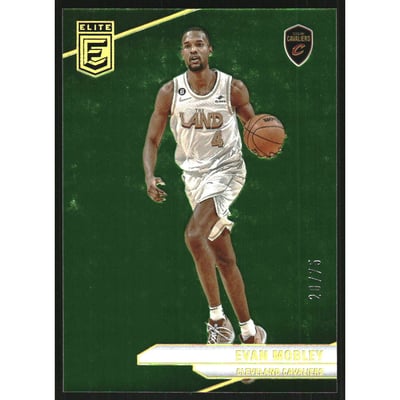 2023-24 Elite Neon Green #183 Evan Mobley