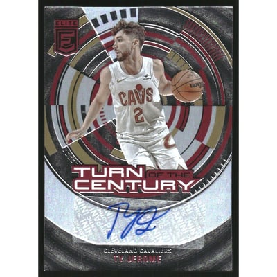 2023-24 Elite Turn of the Century Signatures #26 Ty Jerome