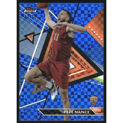 2023-24 Finest Blue Checkerboard Refractors #199 Pete Nance UC