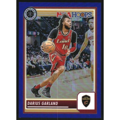 2023-24 Hoops Premium Stock Blue Prizm #135 Darius Garland
