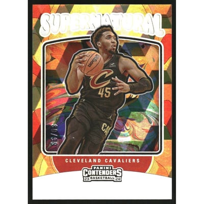 2023-24 Panini Contenders Supernatural Playoff Edition #22 Donovan Mitchell