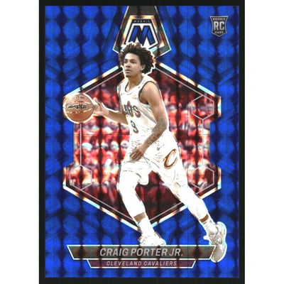 2023-24 Panini Mosaic Mosaic Blue #204 Craig Porter Jr.