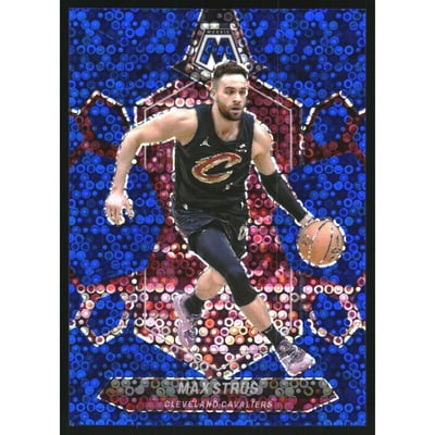 2023-24 Panini Mosaic Mosaic Fast Break Blue #17 Max Strus