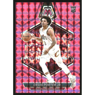 2023-24 Panini Mosaic Mosaic Pink #204 Craig Porter Jr.