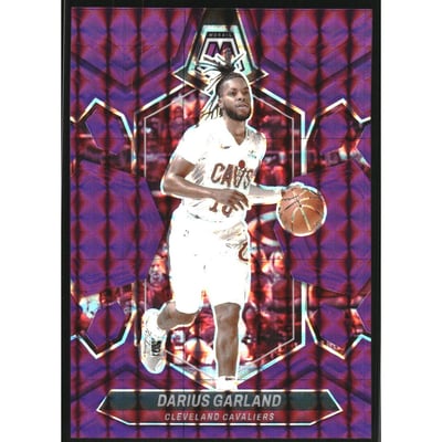 2023-24 Panini Mosaic Mosaic Purple #105 Darius Garland
