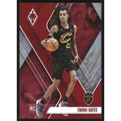 2023-24 Panini Phoenix Red #287 Emoni Bates