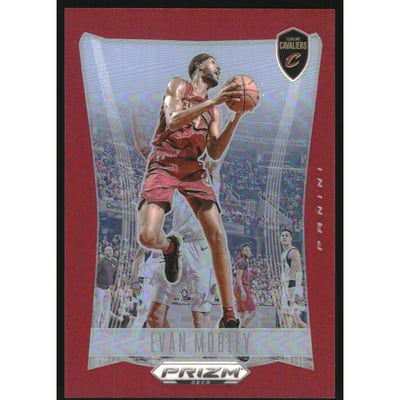 2023-24 Panini Prizm Deca Prizms Red #163 Evan Mobley