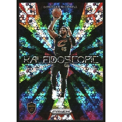 2023-24 Panini Prizm Kaleidoscopic Prizms Fast Break #11 Donovan Mitchell