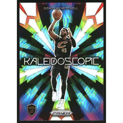 2023-24 Panini Prizm Kaleidoscopic Prizms Silver #11 Donovan Mitchell