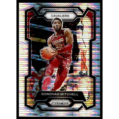 2023-24 Panini Prizm Prizms Pulsar #43 Donovan Mitchell
