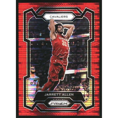 2023-24 Panini Prizm Prizms Red Seismic #248 Jarrett Allen