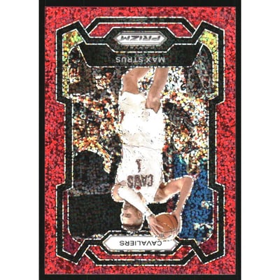 2023-24 Panini Prizm Prizms Red Sparkle #273 Max Strus