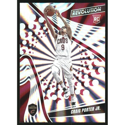 2023-24 Panini Revolution Sunburst #140 Craig Porter Jr.