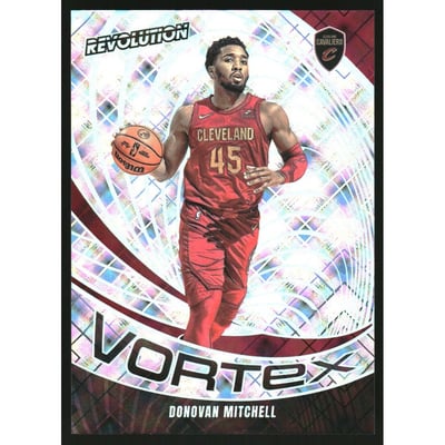 2023-24 Panini Revolution Vortex Cosmic #35 Donovan Mitchell