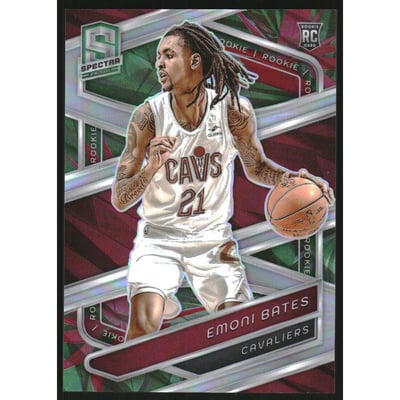2023-24 Panini Spectra Menagerie #157 Emoni Bates