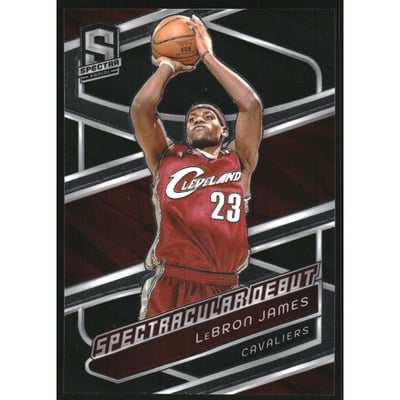 2023-24 Panini Spectra #179 LeBron James SD