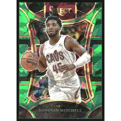 2023-24 Select Prizms Green Ice #363 Donovan Mitchell
