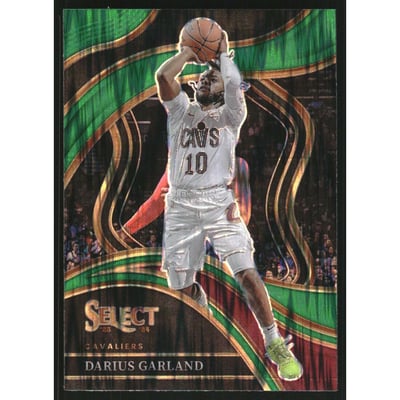 2023-24 Select Prizms Green Shock #250 Darius Garland
