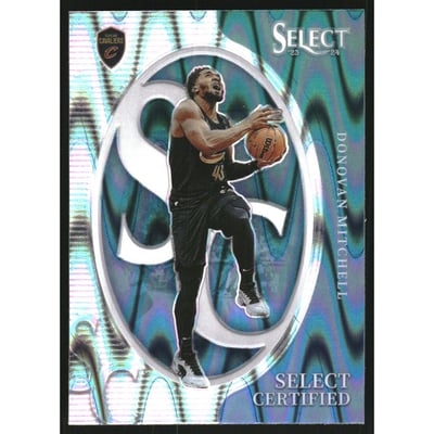 2023-24 Select Select Certified Tectonic Prizms #14 Donovan Mitchell