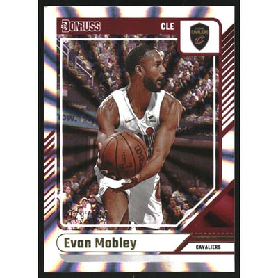2024-25 Donruss Holo Laser #67 Evan Mobley