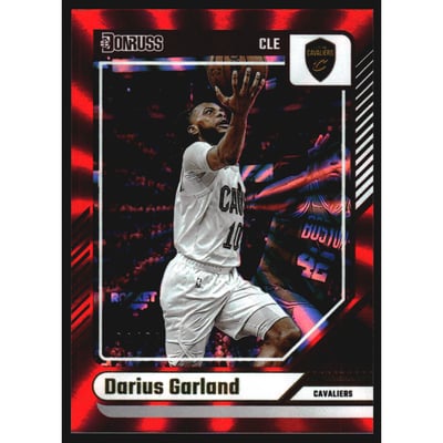 2024-25 Donruss Holo Red Laser #170 Darius Garland