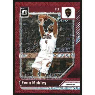 2024-25 Donruss Optic Choice Red #121 Evan Mobley
