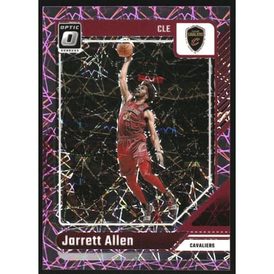 2024-25 Donruss Optic Pink Velocity #144 Jarrett Allen