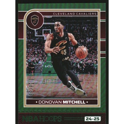 2024-25 Hoops Green #211 Donovan Mitchell