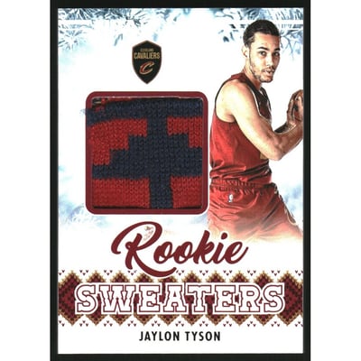 2024-25 Hoops Rookie Sweaters #20 Jaylon Tyson