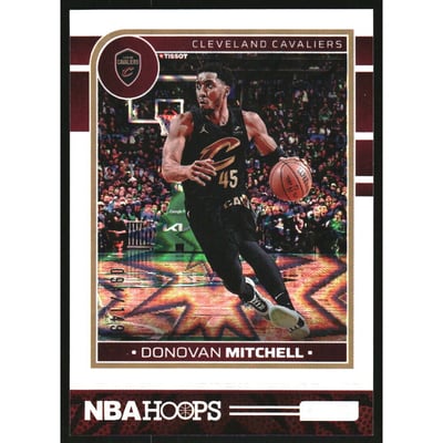 2024-25 Hoops White Explosion #211 Donovan Mitchell