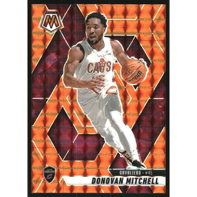 2024-25 Panini Mosaic Mosaic Orange #102 Donovan Mitchell