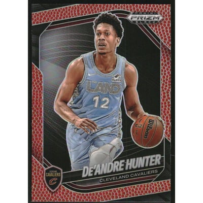 2024-25 Panini Prizm Black Prizms Basketball #138 De'Andre Hunter