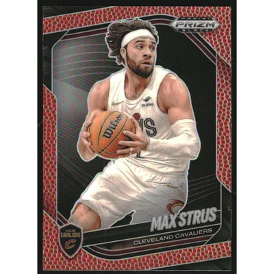 2024-25 Panini Prizm Black Prizms Basketball #163 Max Strus