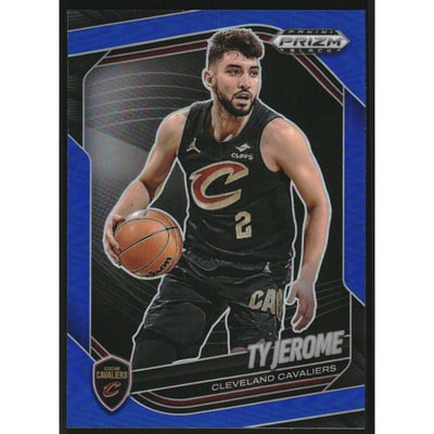 2024-25 Panini Prizm Black Prizms Blue #228 Ty Jerome