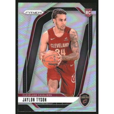 2024-25 Panini Prizm Prizms Silver #228 Jaylon Tyson