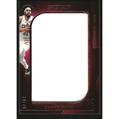 2024-25 Panini Silhouette Jumbo Memorabilia Bronze #89 Jarrett Allen