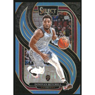 2024-25 Select Light Blue Prizms #155 Donovan Mitchell