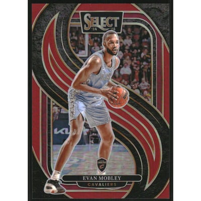 2024-25 Select Red Prizms #112 Evan Mobley