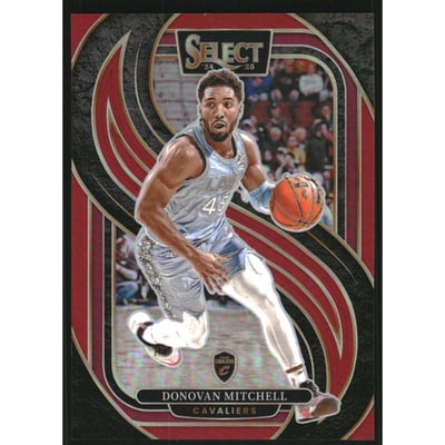 2024-25 Select Red Prizms #155 Donovan Mitchell