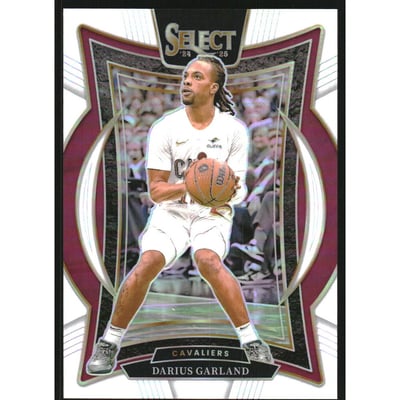 2024-25 Select White Prizms #39 Darius Garland