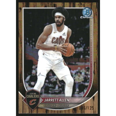 2025-26 Bowman Chrome Floorboard Refractors #BCV172 Jarrett Allen