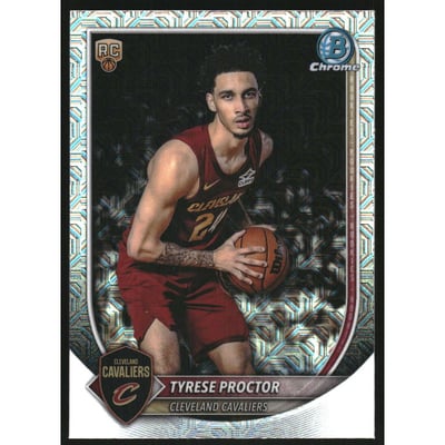 2025-26 Bowman Chrome Mojo Refractors #BCV55 Tyrese Proctor