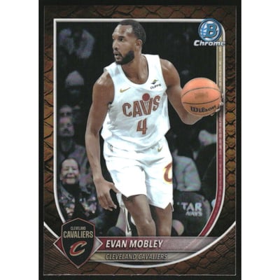 2025-26 Bowman Chrome Reptilian Refractors #BCV93 Evan Mobley
