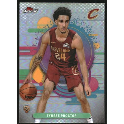 2025-26 Finest Refractors #135 Tyrese Proctor U