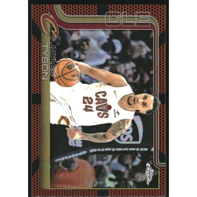 2025-26 Topps Chrome Basketball Refractors #50 Jaylon Tyson