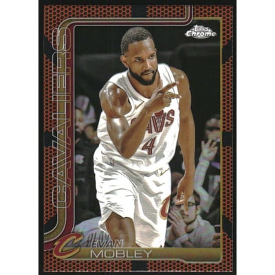 2025-26 Topps Chrome Basketball Refractors #67 Evan Mobley